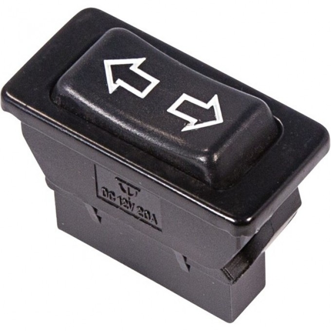 Переключатель стеклоподъемника клавишный REXANT 12V 20А (5с) (ON)-OFF-(ON) черный (ASW-01) 36-4410 Переключатель стеклоподъемника клавишный REXANT 12V 20А (5с) (ON)-OFF-(ON) черный (ASW-01) 36-4410
