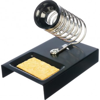 Подставка под паяльник REXANT, металл, ниша квадратная, губка Подставка под паяльник REXANT, металл, ниша квадратная, губка