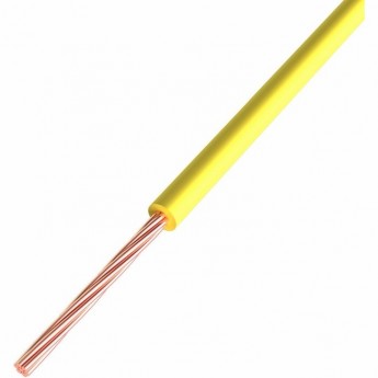 Провод ПГВА REXANT 1х1.50 мм² Cu желтый 200 м Провод ПГВА REXANT 1х1.50 мм² Cu желтый 200 м