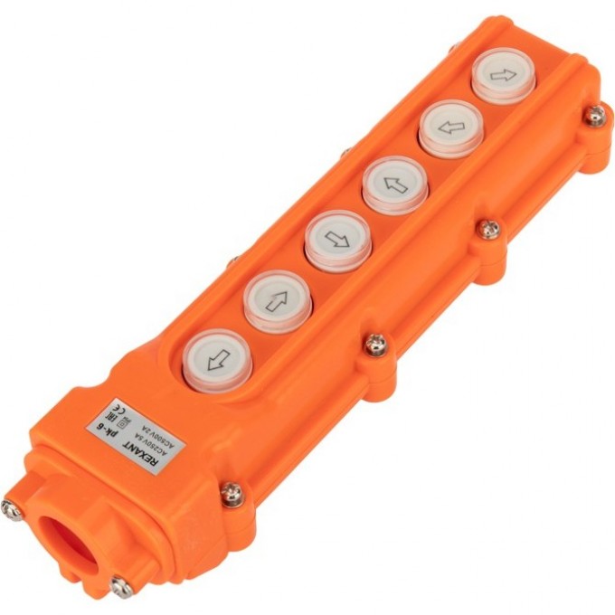Пульт кнопочный REXANT ПK-6 на 6 кнопок IP54 36-9212 Пульт кнопочный REXANT ПK-6 на 6 кнопок IP54 36-9212
