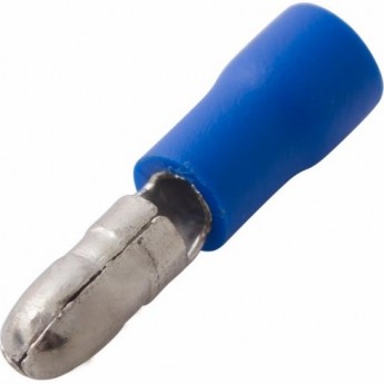 Разъем REXANT штекерный изолированный 4 мм 1.5-2.5 мм² синий Разъем REXANT штекерный изолированный 4 мм 1.5-2.5 мм² синий