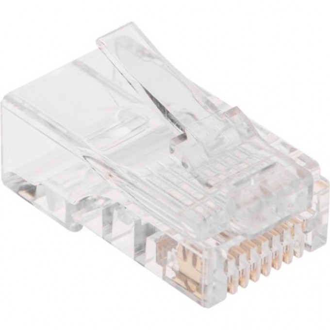 Разъем сквозной REXANT RJ-45(8P8C) под витую пару, UTP, CAT 5e 05-1020 Разъем сквозной REXANT RJ-45(8P8C) под витую пару, UTP, CAT 5e 05-1020