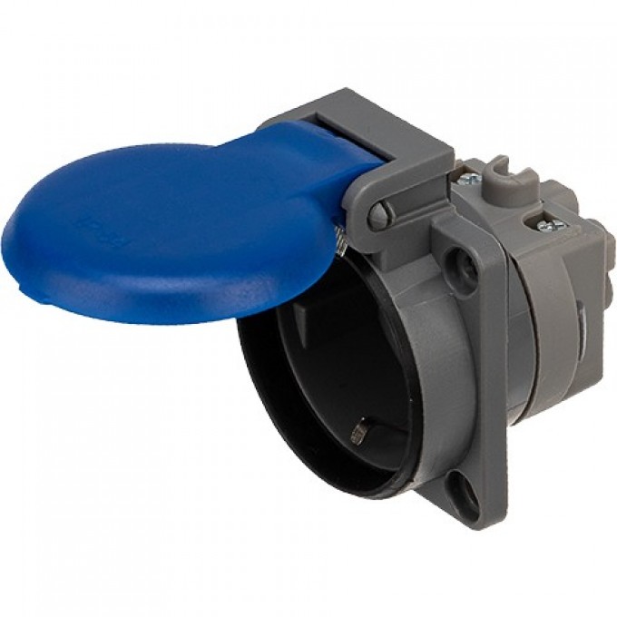 Розетка REXANT IP54 16 А с крышкой 111-008 Розетка REXANT IP54 16 А с крышкой 111-008