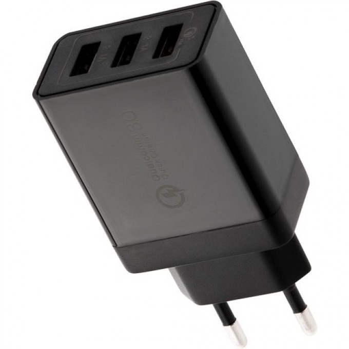 Сетевое зарядное устройство-переходник REXANT 3xUSB адаптер, 30W черное 18-2215 Сетевое зарядное устройство-переходник REXANT 3xUSB адаптер, 30W черное 18-2215
