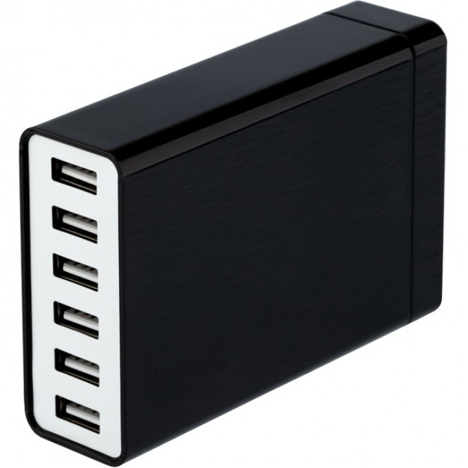Сетевое зарядное устройство REXANT 6хUSB 1000mA черное 16-0287 Сетевое зарядное устройство REXANT 6хUSB 1000mA черное 16-0287