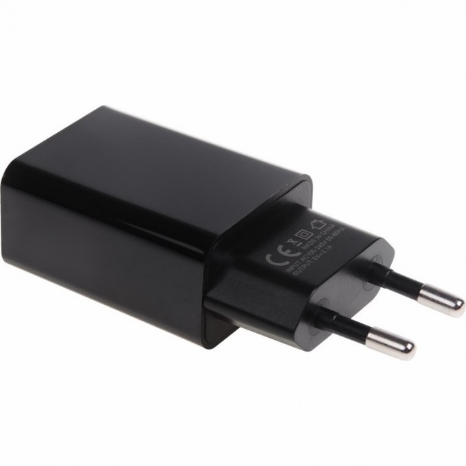 Сетевое зарядное устройство REXANT USB 5 V 2100 mA черное 18-2221 Сетевое зарядное устройство REXANT USB 5 V 2100 mA черное 18-2221