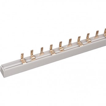 Шина соединительная REXANT 12 штырей 3Р 100 А 22 см Шина соединительная REXANT 12 штырей 3Р 100 А 22 см