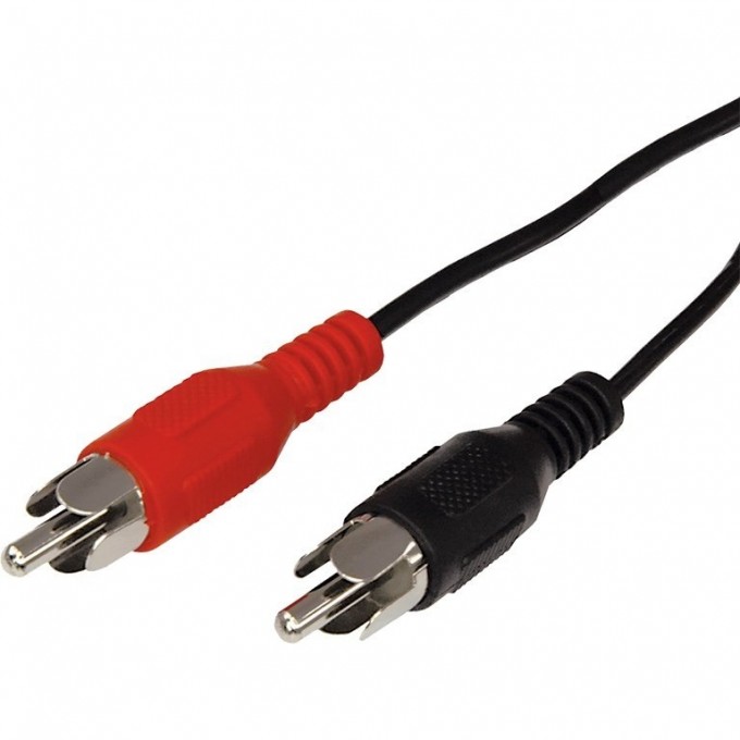 Шнур REXANT 2 RCA - 2 RCA, 3м, черный 17-0105 Шнур REXANT 2 RCA - 2 RCA, 3м, черный 17-0105