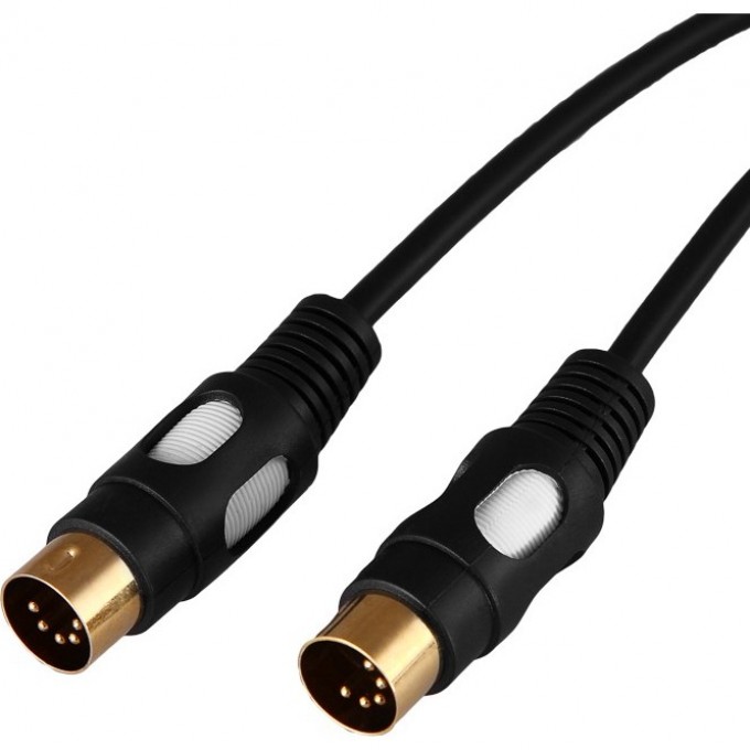 Шнур REXANT DIN 5 Pin - DIN 5 Pin, 1,5м (GOLD) 17-2522 Шнур REXANT DIN 5 Pin - DIN 5 Pin, 1,5м (GOLD) 17-2522