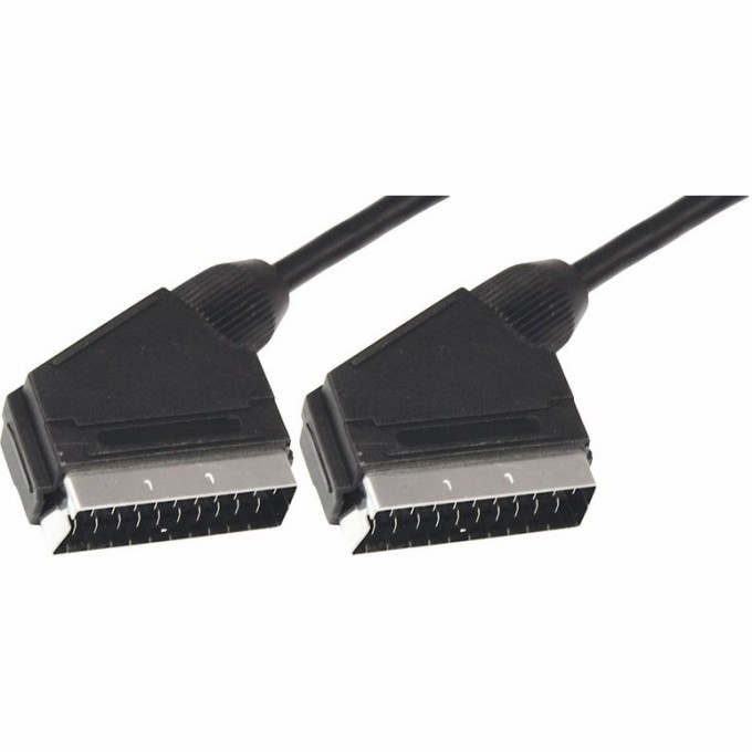 Шнур REXANT SCART - SCART (21 Pin) 3 м 17-1105 Шнур REXANT SCART - SCART (21 Pin) 3 м 17-1105