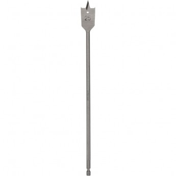 Сверло перовое по дереву REXANT 25х300 мм (шестигранный хвостовик) Сверло перовое по дереву REXANT 25х300 мм (шестигранный хвостовик)