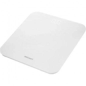 Весы REXANT напольные электронные, белые/стекло/до 180 кг Весы REXANT напольные электронные, белые/стекло/до 180 кг