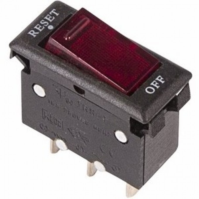 Выключатель - автомат REXANT IRS-1-R15 RESET-OFF клавишный с подсветкой 36-2610 Выключатель - автомат REXANT IRS-1-R15 RESET-OFF клавишный с подсветкой 36-2610