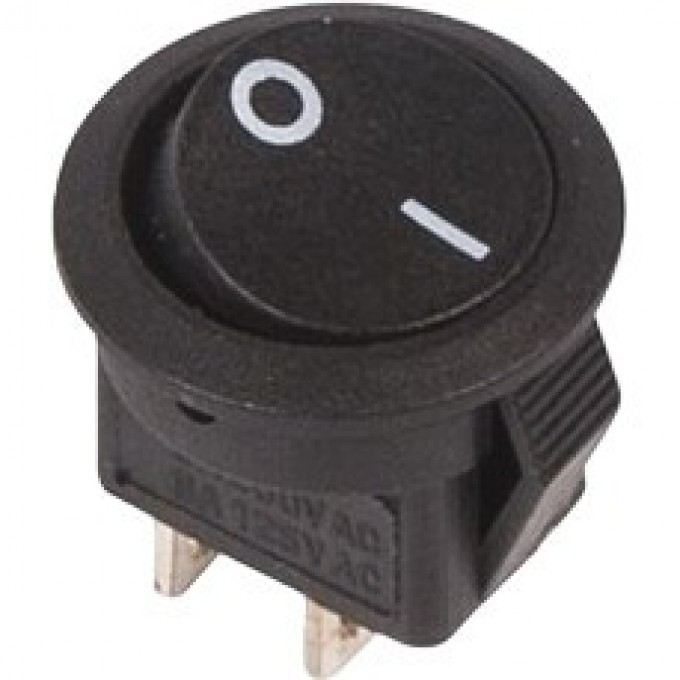 Выключатель клавишный REXANT MICRO 250V 3А (2с) ON-OFF круглый черный (RWB-105, SC-214) 36-2510 Выключатель клавишный REXANT MICRO 250V 3А (2с) ON-OFF круглый черный (RWB-105, SC-214) 36-2510