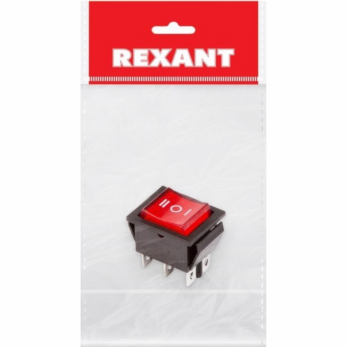 Выключатель клавишный REXANT RWB-509 индивидуальная упаковка 36-2390-1 Выключатель клавишный REXANT RWB-509 индивидуальная упаковка 36-2390-1